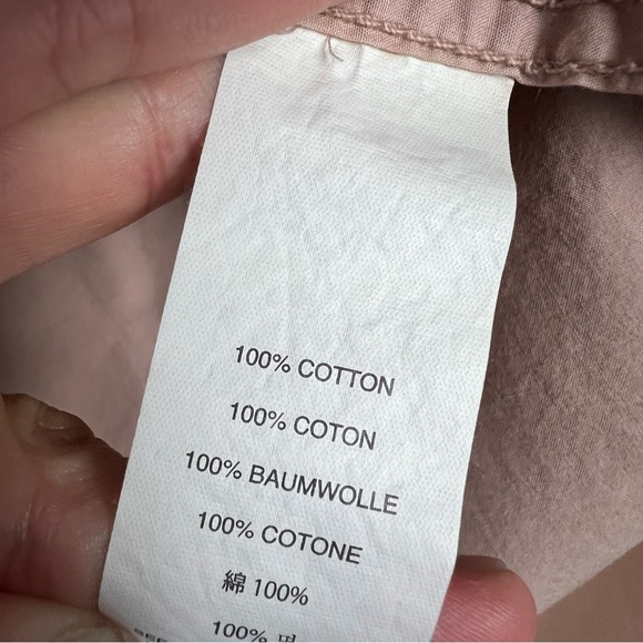 J Crew Beaded Cotton Popover Shirt Size 6 - Picture 9 of 9